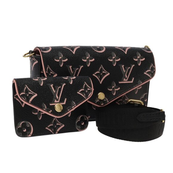 LOUIS VUITTON Monogram Multi Pochette Felicie Pouch Pink M81471 LV Auth 101329SA - Picture 1 of 15
